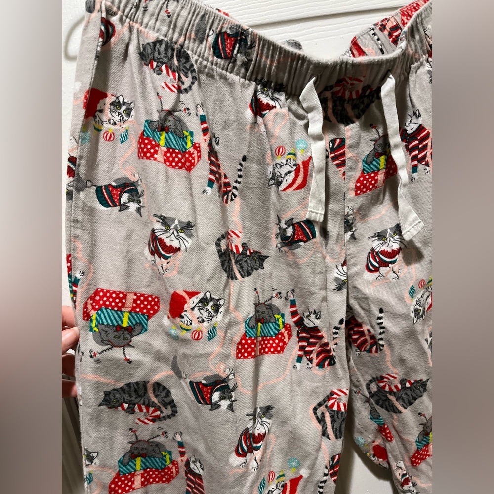 Christmas Cat pajama pants